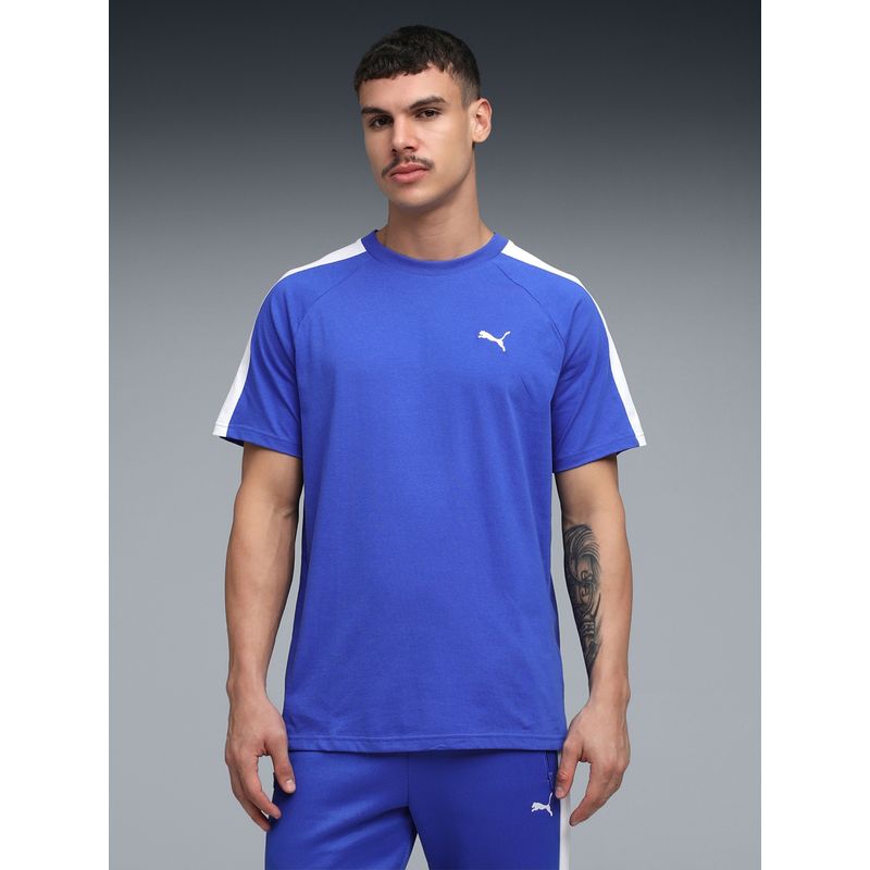 Puma Men'S Regular Fit Colorblocked Cotton T-Shirt (XS)