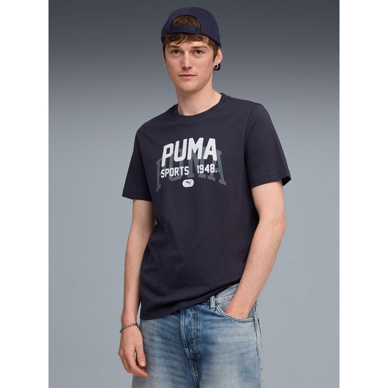 Puma Men’S Cotton Graphic Printed T-Shirt (XS)
