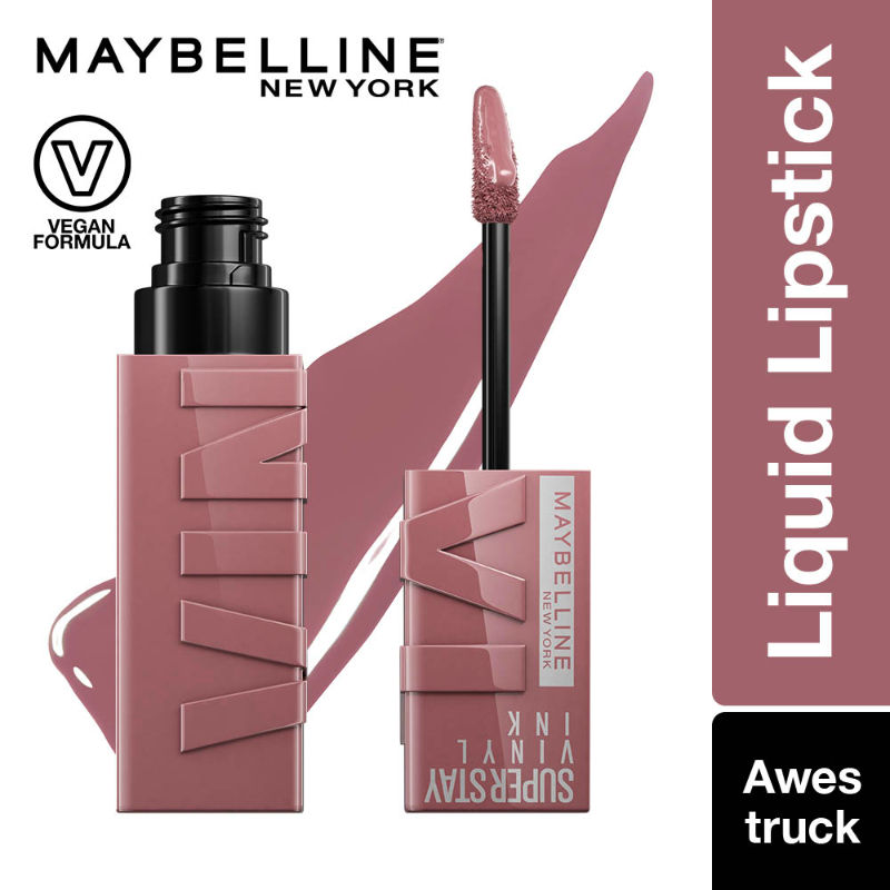 Maybelline New York Superstay Vinyl Ink Liquid Lipstick - Awestruck