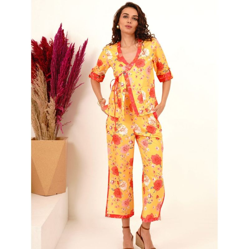 Slumber Jill Kimono Style Co-Ord (Set of 2) (S)