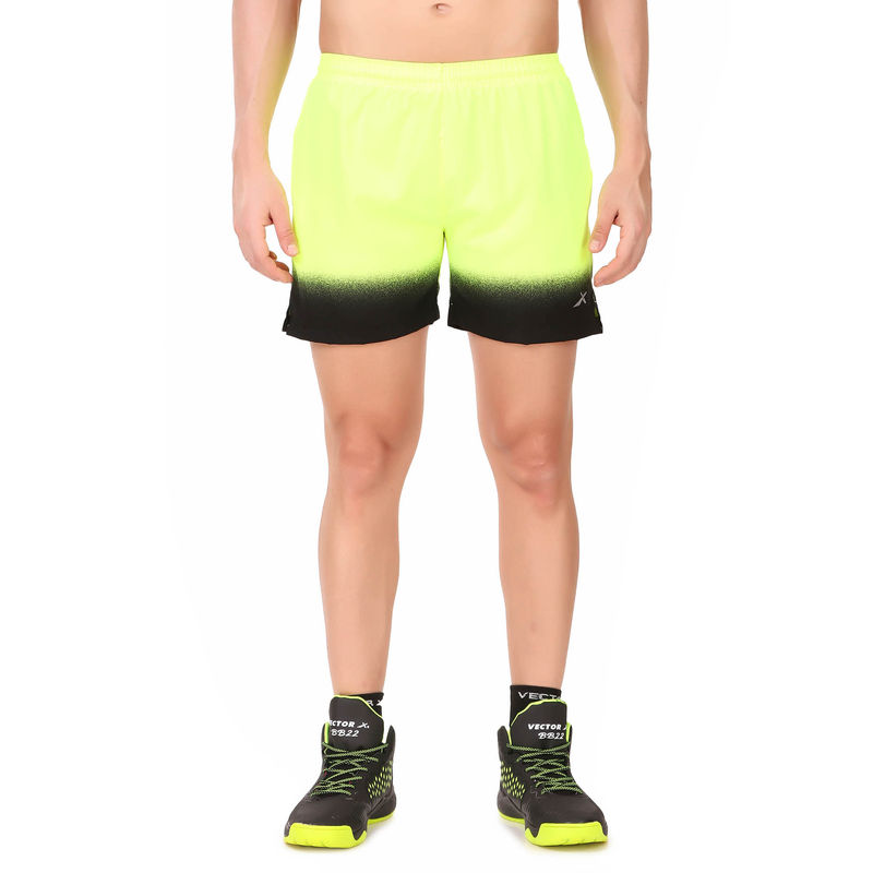 Vector X Dry Touch Men Running & Training Regular Shorts - Green (XL)