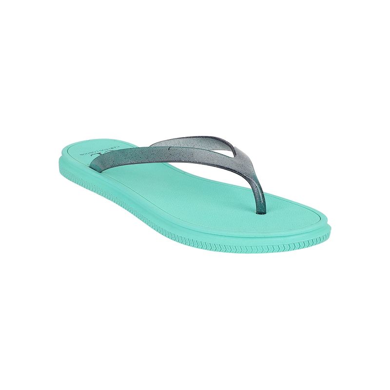 Carlton London Solid Sea Green Flipflops (EURO 37)