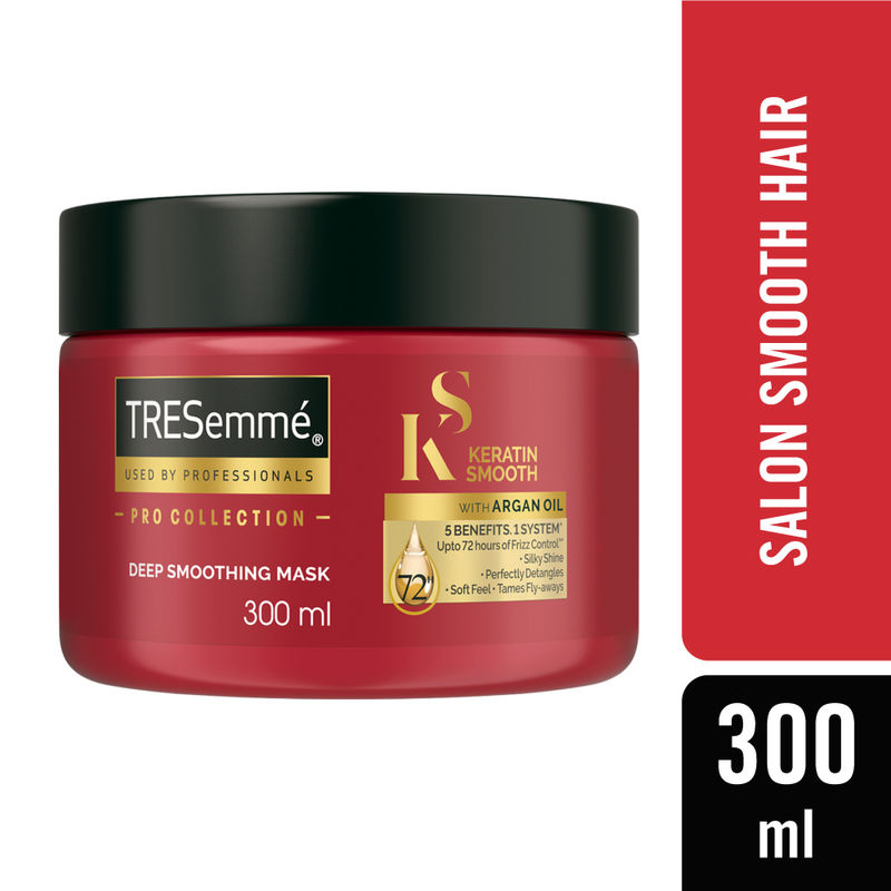 Tresemme Keratin Smooth Deep Conditioning Hair Mask for Stronger Smoother Hair with Argan Oil