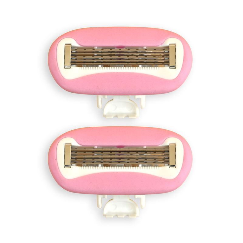 Buy Carmesi Body Razor Refill Cartridge for Women's Hair Removal 5Blade Precision Pack of 2