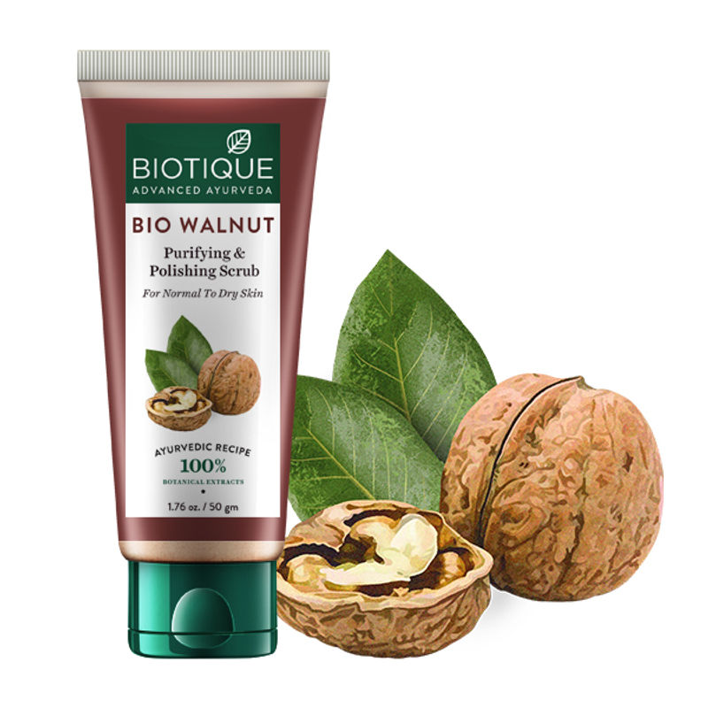 Biotique Bio Walnut Purifying Polishing Scrub Review Nykaaman