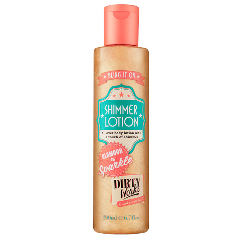 Dirty Works Bling It On Shimmer Body Lotion