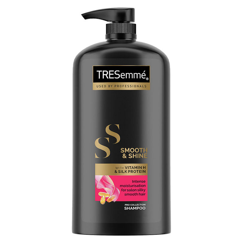 Tresemme Smooth & Shine Shampoo for Silky Smooth Hair with Biotin and Moisturises Dry & Frizzy Hair
