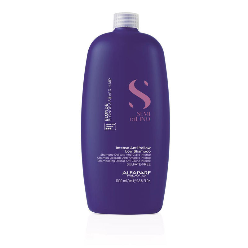ALFAPARF MILANO Semi Di Lino Blonde Intense Anti-Yellow Low Shampoo