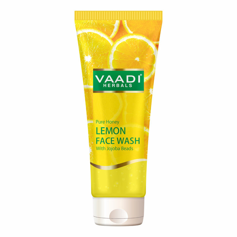 Vaadi Herbals Pure Honey Lemon Face Wash With Jojoba Beads