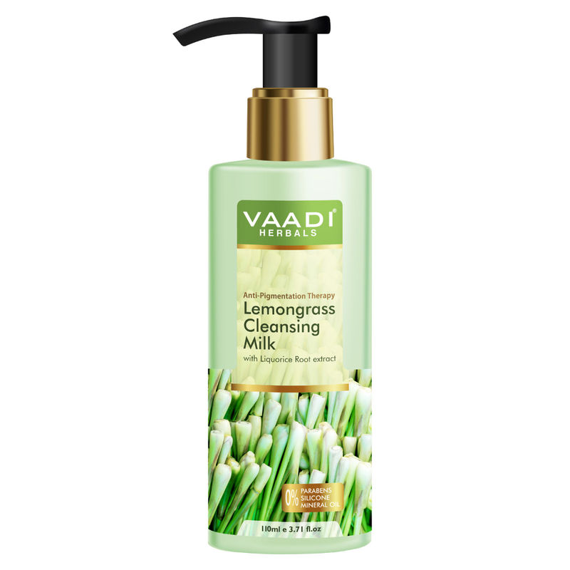 Vaadi Herbals Lemongrass Cleansing Milk with Liquorice Root Extract