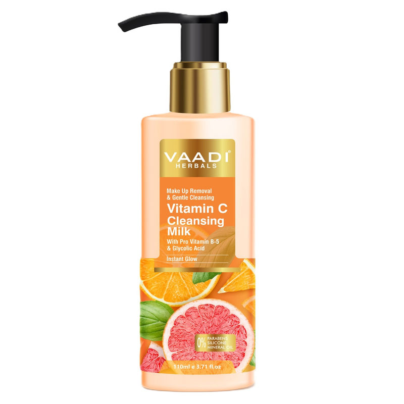 Vaadi Herbals Vitamin C Cleansing Milk For Make Up Removal & Gentle Cleansing