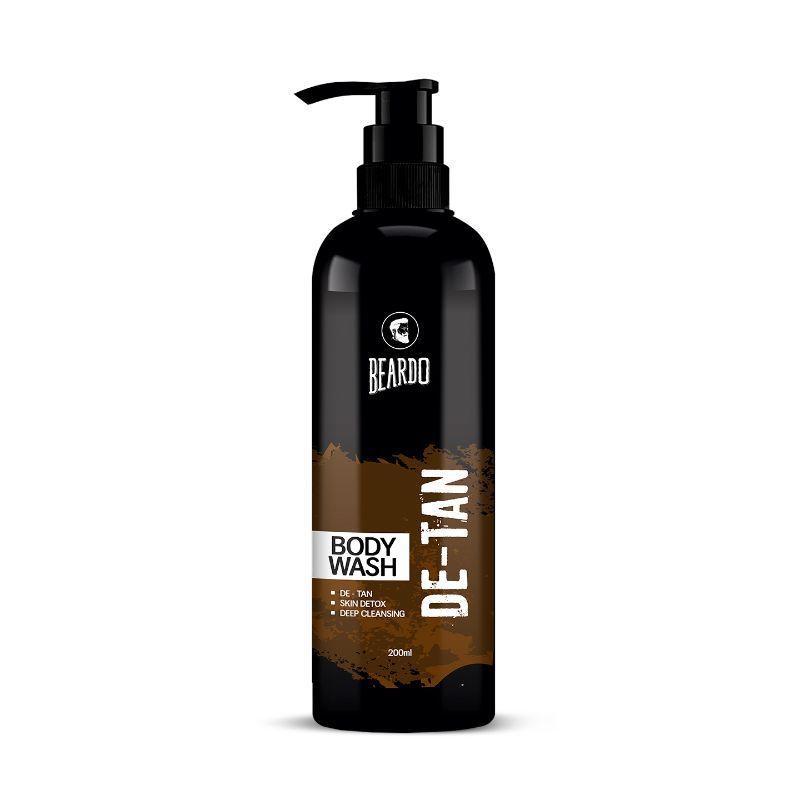 Beardo De-Tan Body Wash for Men, | Tan Removal Bodywash for Men | Caffeine Body Wash