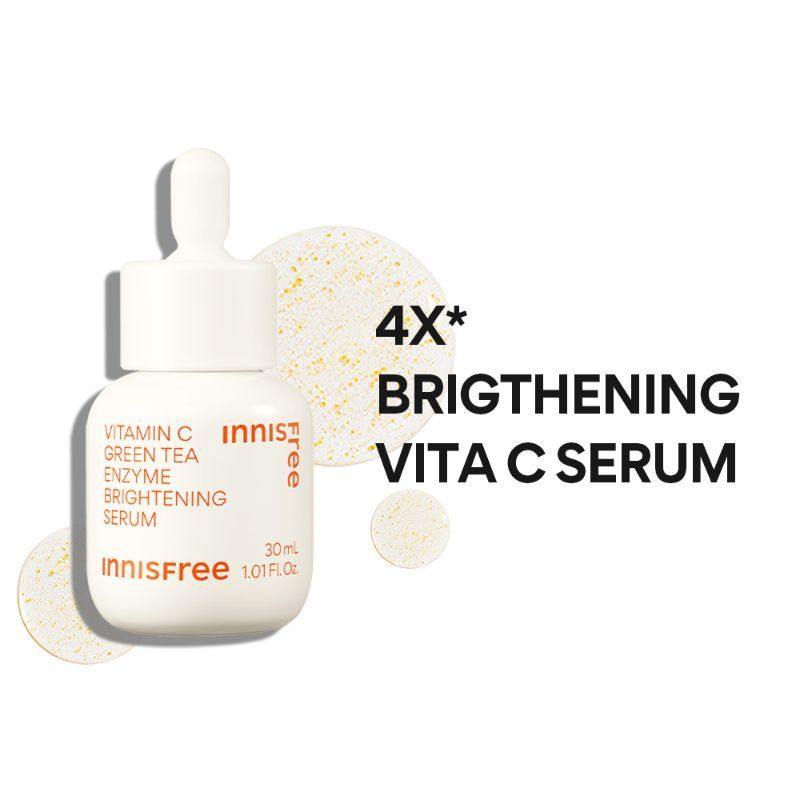 Buy Innisfree Vitamin C Brightening Serum For 4x Clearer Skin & Dark ...