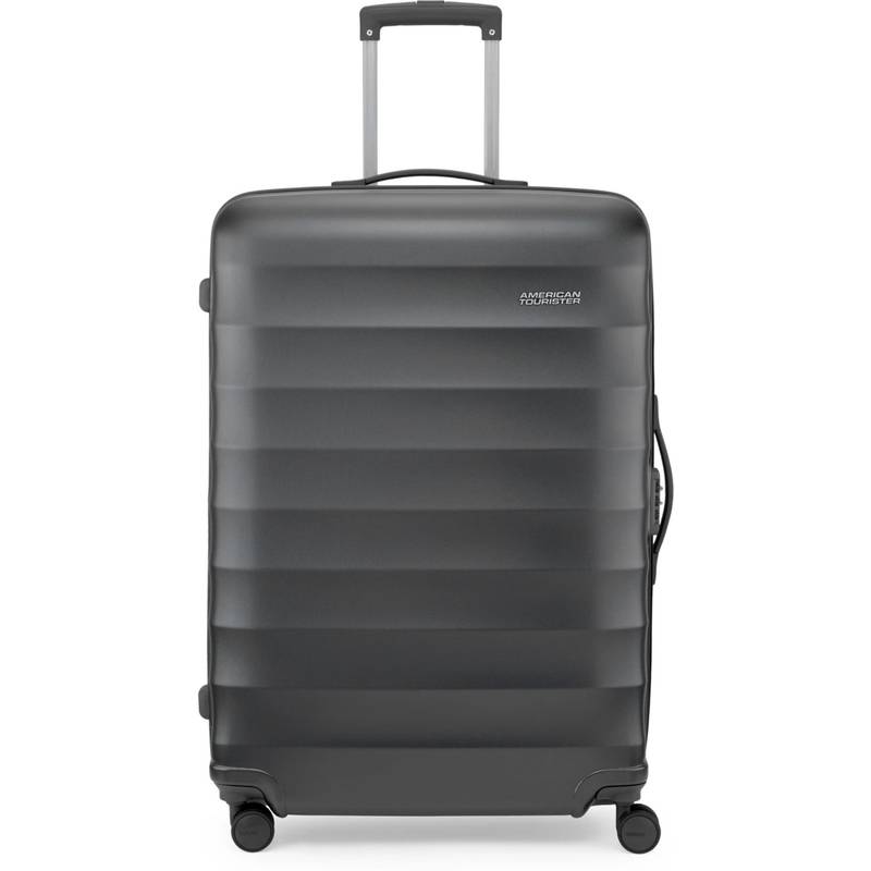 American Tourister Barcelona Solid 8 Spinner Wheel Hard Side Trolley Bag - Black (L)