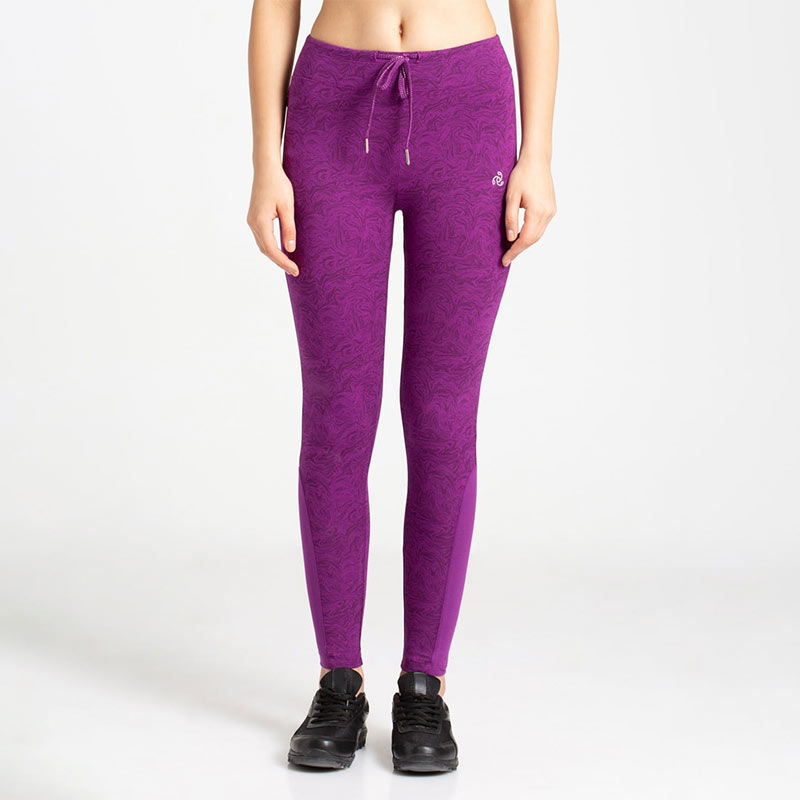 Jockey Purple Glory Printed Yoga Pant Style NumberAA01 Buy Jockey