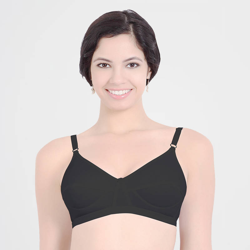 Sonari Health Women Regular Bra - Black (38C)
