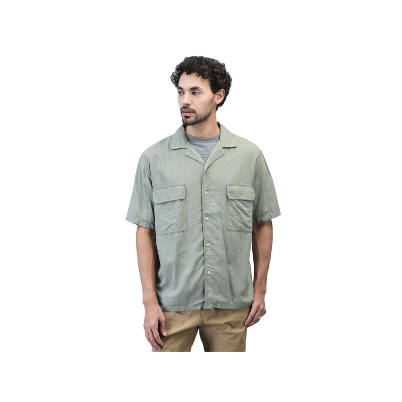 WOODLAND Shirt-Green (S)