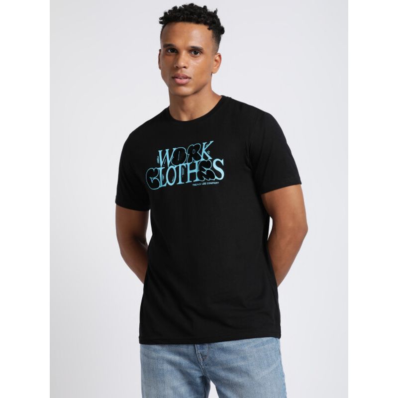Lee Mens Black T-Shirt (S)