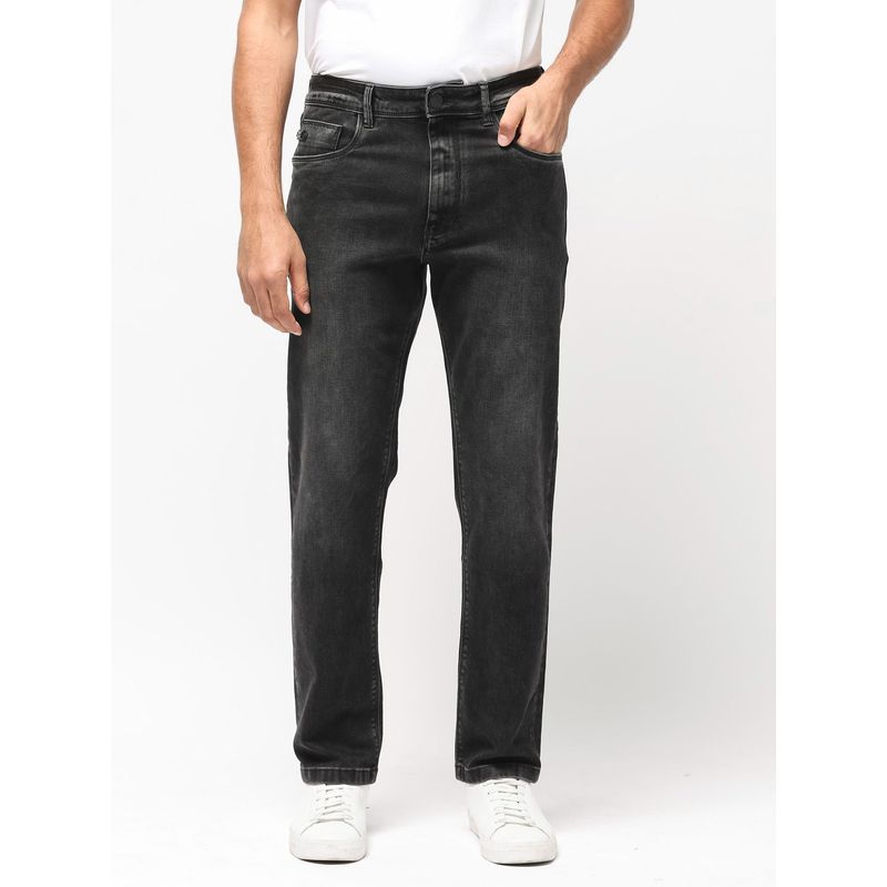 Rare Rabbit Batten Primary Grey Solid Jeans (36)