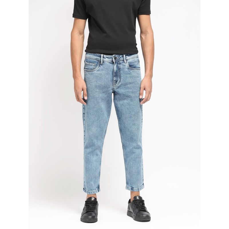 Rare Rabbit Sam Light Blue Solid Jeans (28)