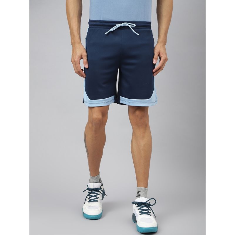 Alcis Mens Navy Anti-Static Slim-Fit Everyday Training Shorts (M)