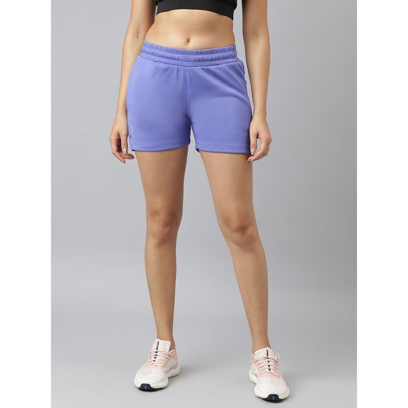 Alcis Womens Iris Bloom Anti-Static Soft-Touch Slim-Fit Train All-Day Sustainable Shorts (XS)