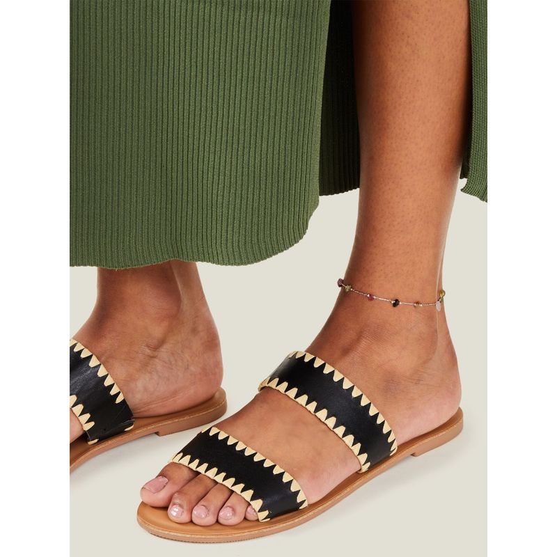 Buy Accessorize London Sterling Silverplated Stone Anklet Online