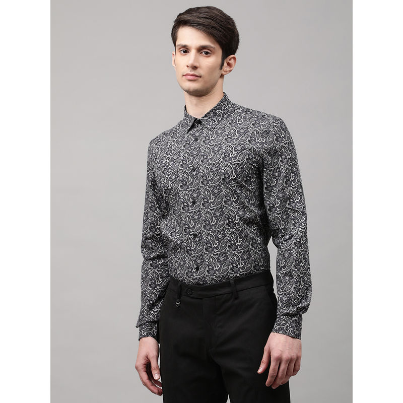 Antony Morato Straight Fit Shirt In Cotton Viscose Blend Fabric (50)