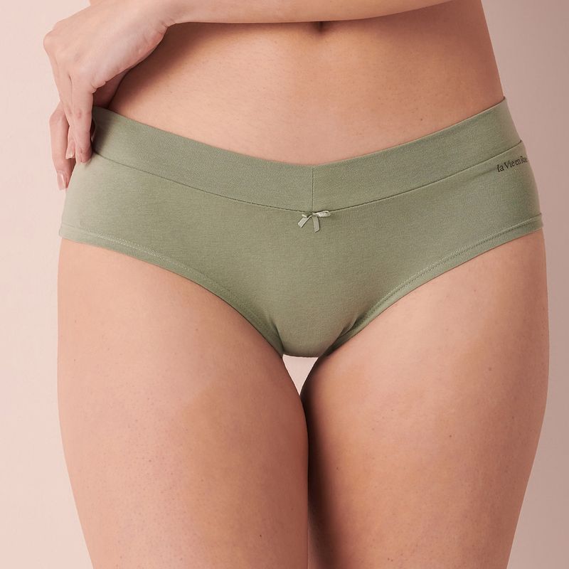 La Vie En Rose Cotton Be Comfy Hiph - Green (XL)