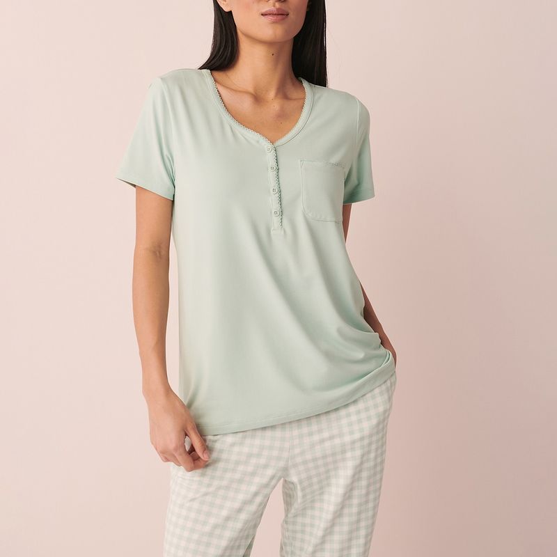 La Vie En Rose Duck Peachy D T-Shirt - Blue (L)