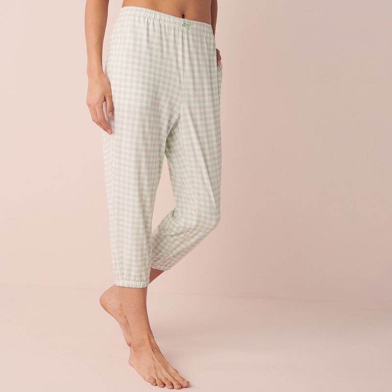 La Vie En Rose Duck Peachy Dream Puff Capri - Grey (XS)