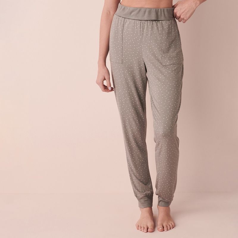 La Vie En Rose Bamboo Pant - Brown (XL)
