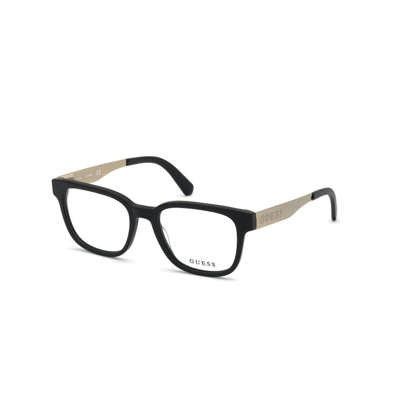 Guess Square Black Eyeglasses GU1996 51 002 (51)