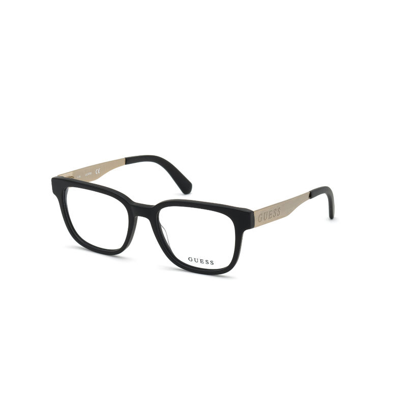 Guess Square Black Eyeglasses GU1996 53 002 (53)