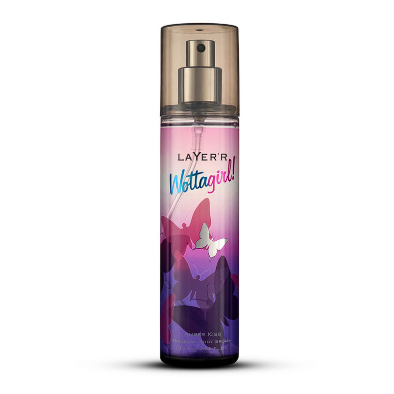 Buy Layerr Wottagirl Amber Kiss Body Splash Online