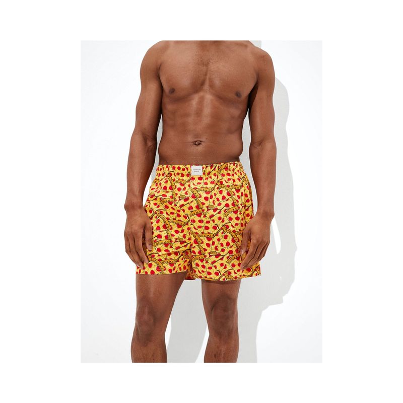 American Eagle Printed Boxers Yellow (XS)