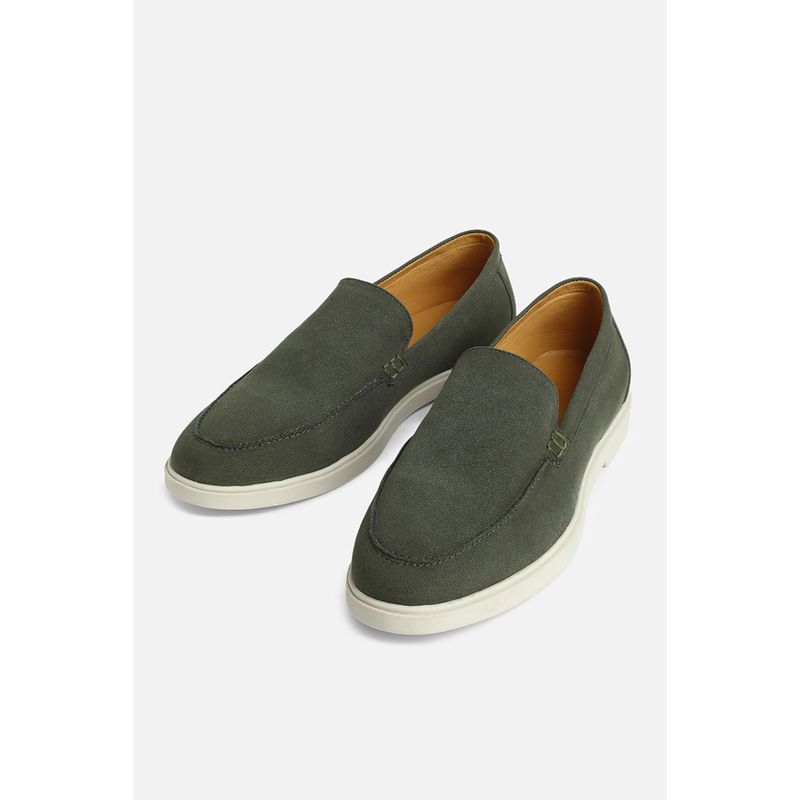 Snitch Men Olive Loafers (EURO 45)