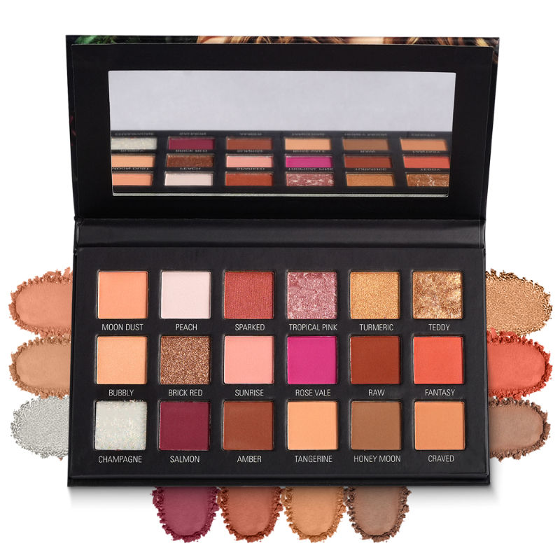 FASHION COLOUR 18 Color Eyeshadow Palette - Desert