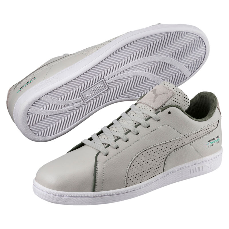 Buy Puma Grey Mercedes AMG Petronas Motorsport Court Perf Sneakers
