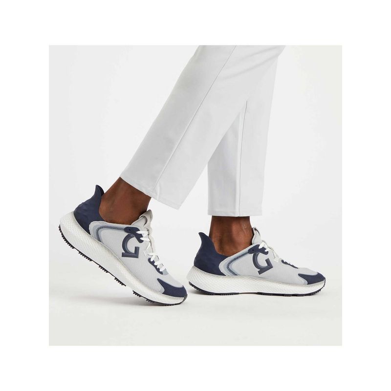 Gfore Mg4X2 Men Golf Shoe, Grey/Navy, Spikeless (UK 7)