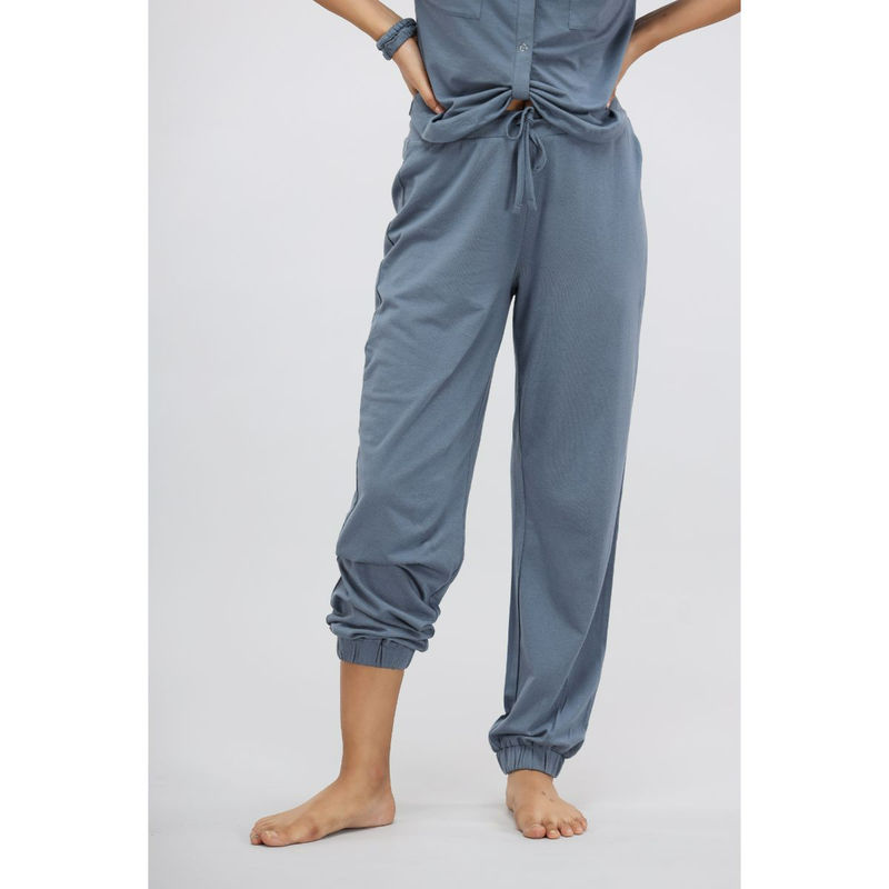 NeceSera China Blue Supima Cuffed Pajama (S)