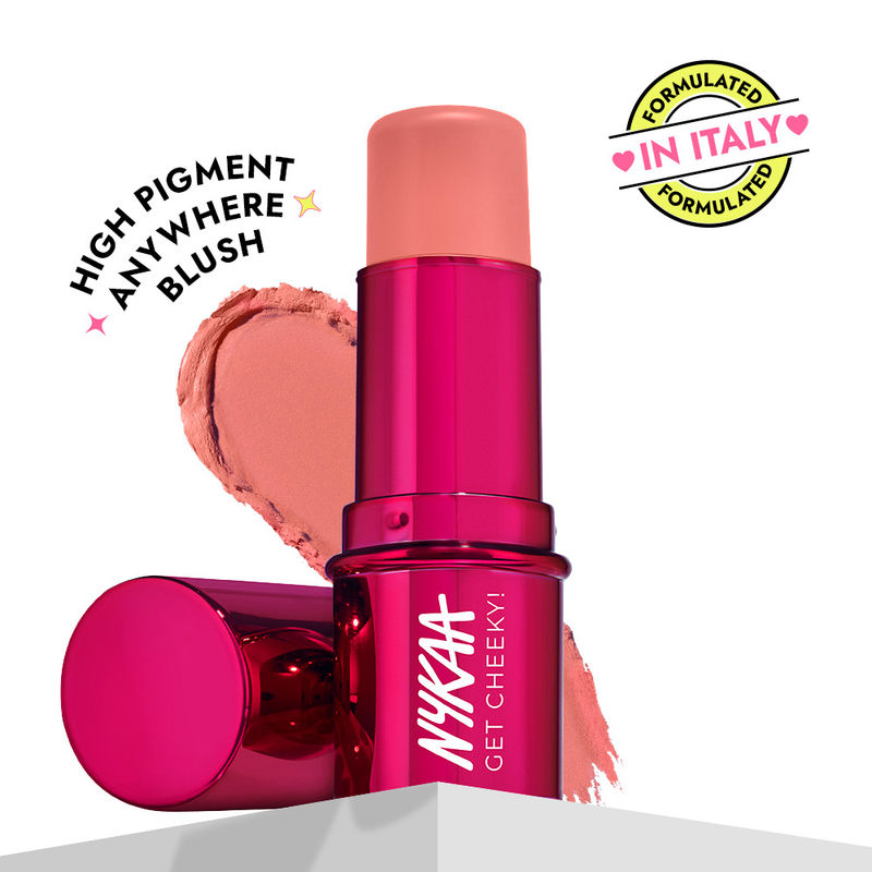 Nykaa Cosmetics Get Cheeky Blush Stick - Flirty Peach