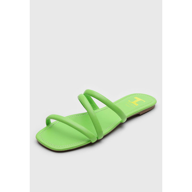 IRUSSH Green Z Memory Foam Flats (EURO 35)