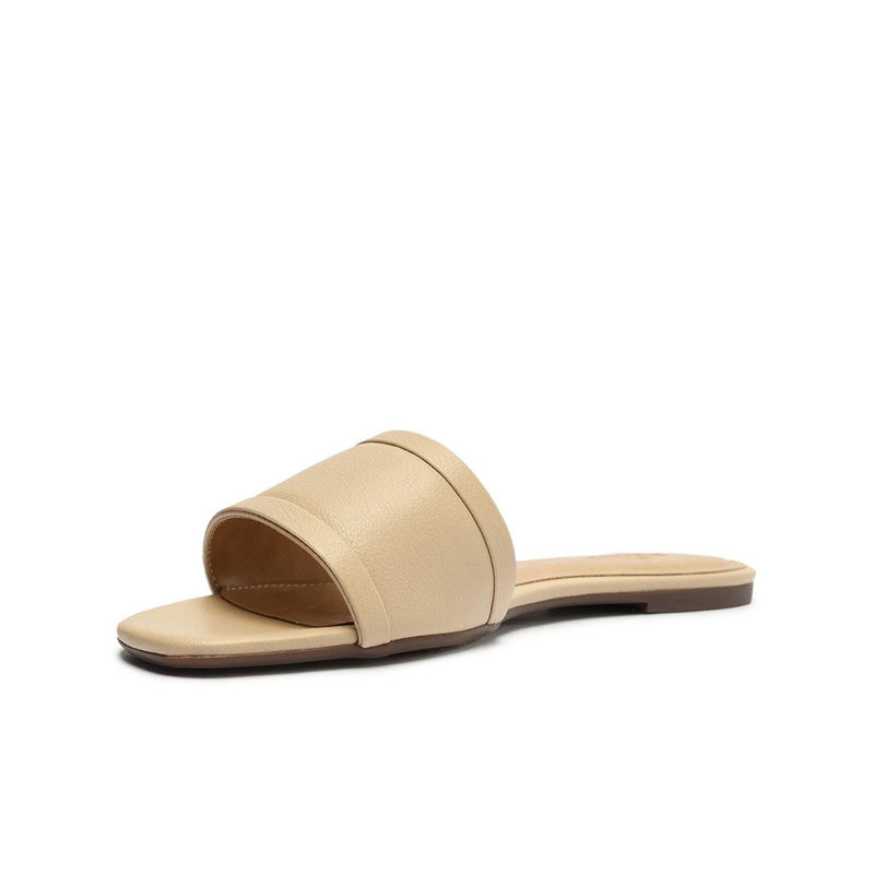 IRUSSH Nude Double Padded Strap Flats (EURO 41)