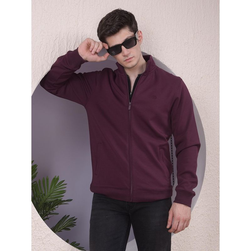 CRIMSOUNE CLUB Men Purple Jacket (3XL)