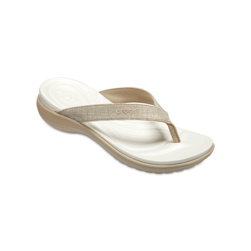 Buy Crocs Beige Capri Women Flats Online