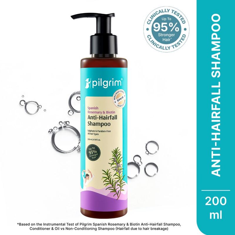 Pilgrim Spanish Rosemary & Biotin Anti-Hairfall Shampoo