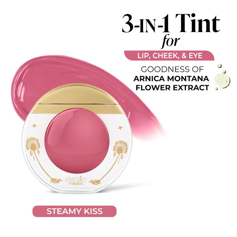 LoveChild Masaba I'M Thirsty! 3-In-1 Lip, Cheek & Eye Tint - Steamy Kiss