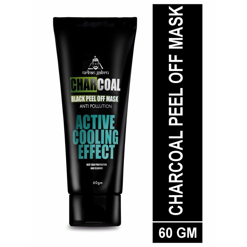 UrbanGabru Charcoal Black Peel Off Mask