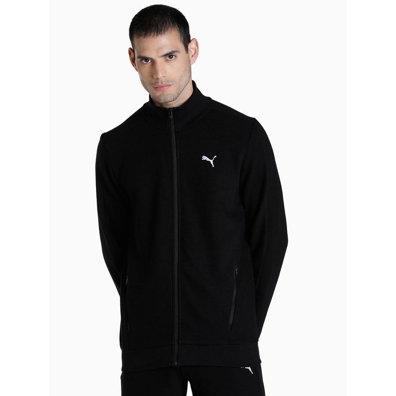 Puma Ottoman Mens Black Jackets (S)